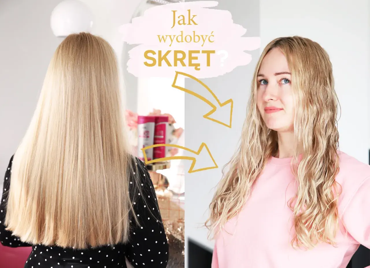 Blond włosy przed i po stylizacji. Czy skwalan co to jest, pomoże uzyskać skręt?